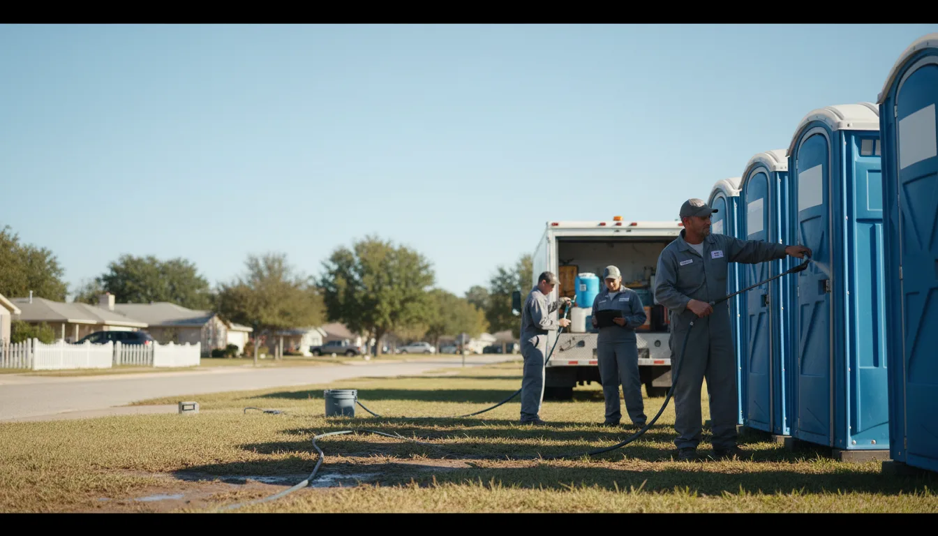 Long-Term Portable Toilet Rental in Protection, KS near me